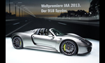 Porsche Plug-in Hybrid 918 Spyder 2013